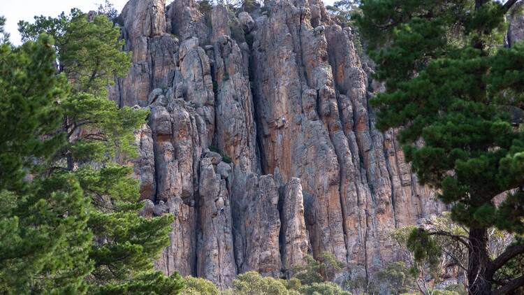 Rock climbers at Mount Arapiles Tooan State Park.